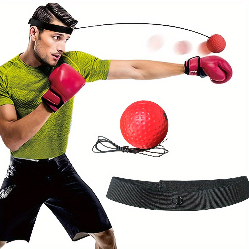 Boxing Reflex Ball - React Reflex Balls On String With Headband