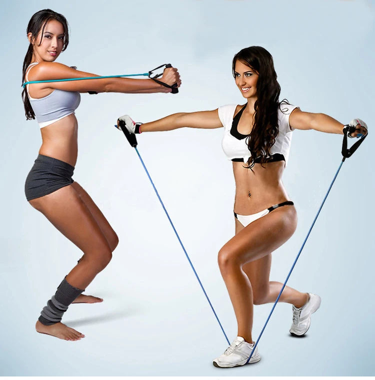 11 Piece Set Of Resistance Band