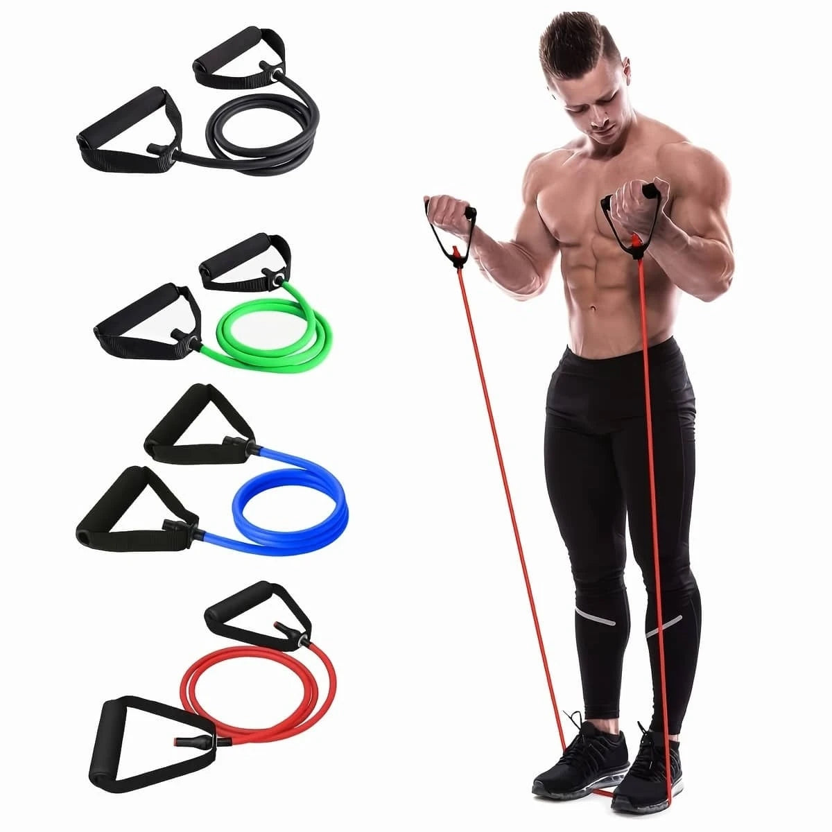 1pc 5 Levels Resistance Bands