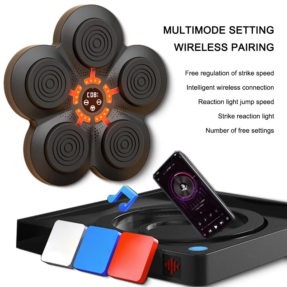 Smart Music Boxing Machine Wall Target Bluetooth-Compatible