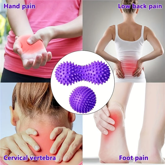 1pc Massage Ball, Back Massage Ball, Foot Massager, Muscle Therapy Ball, Yoga Training Ball