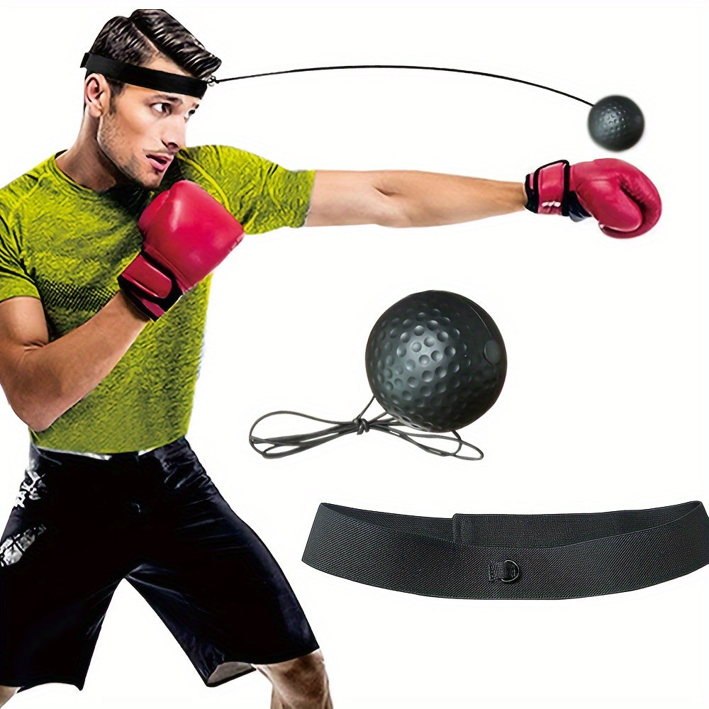 Boxing Reflex Ball - React Reflex Balls On String With Headband